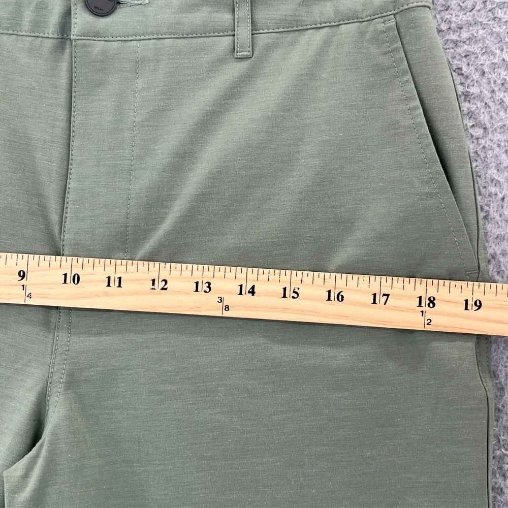 FAHERTY All Day Golf Shorts Men 30 (30x9 Act) Green Athleisure Beach Draw String
